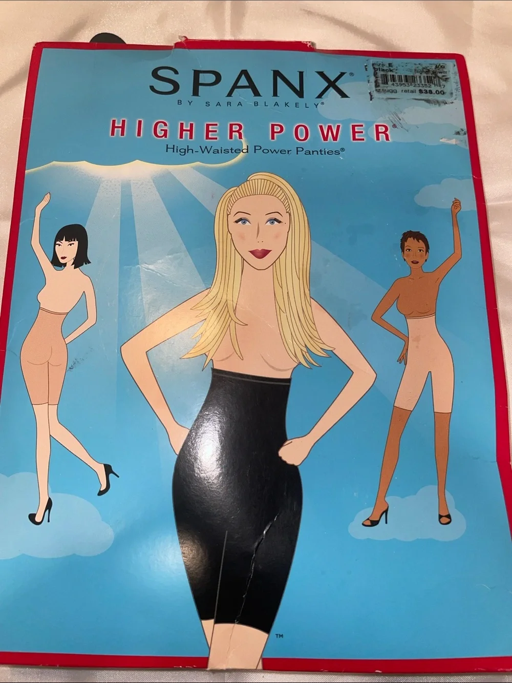 NWT Spanx Higher Power Black Panties Shape wear size XL